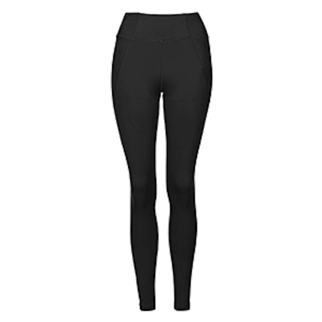 “Y” High-Rise Ankle Leggings