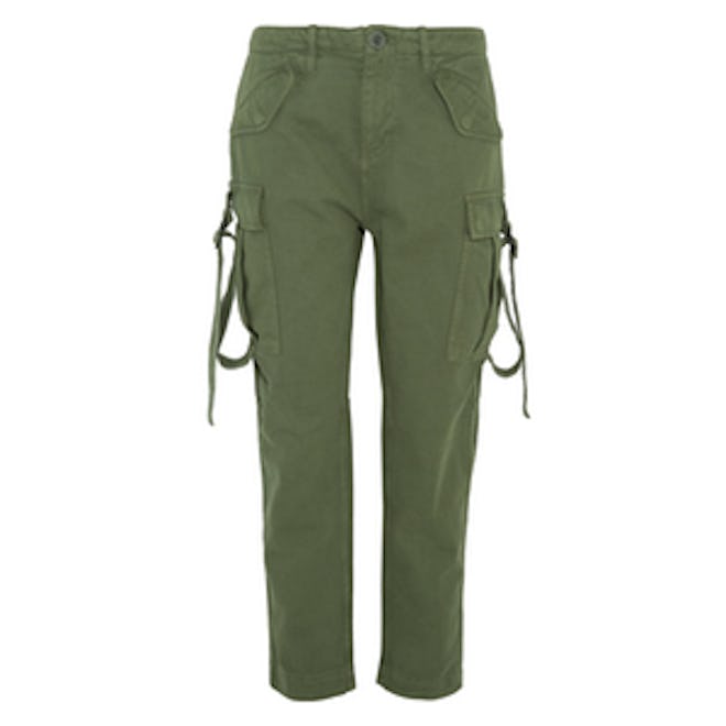 Hopper Cotton-Twill Tapered Pants