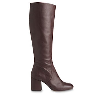 Clarion Knee High Leather Boot