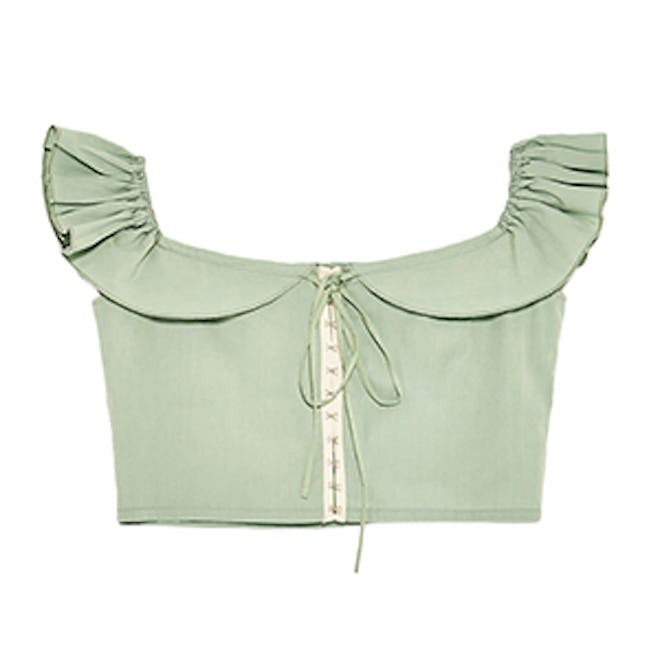 Frilled Crop Top