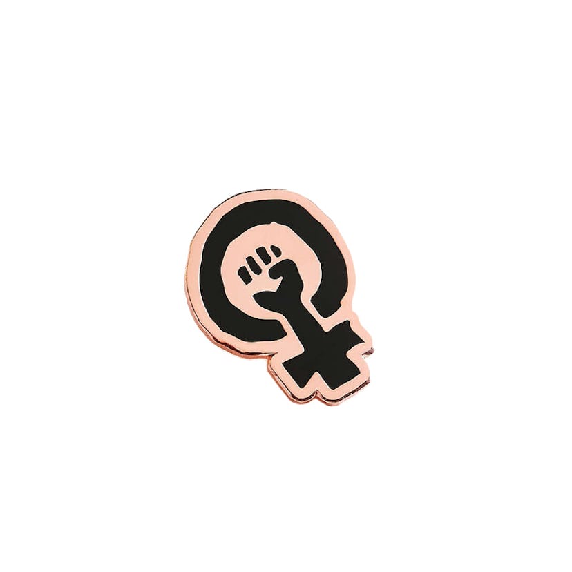Feminist Fist Lapel Pin
