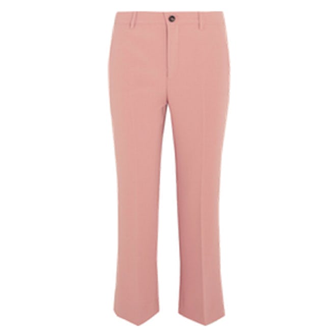 Cropped Cady Flared Pants