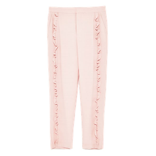 Flowing Frilled Trousers
