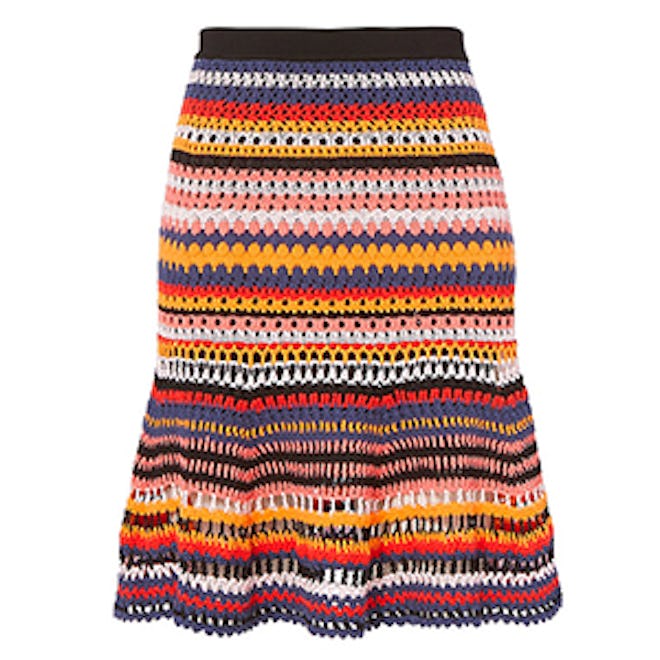 Crochet Flare Skirt