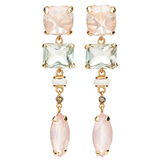 Anemoni Pink Quartz Earrings