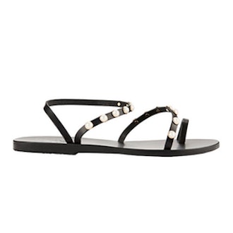 Apli Eleftheria Pearl Detail Sandals