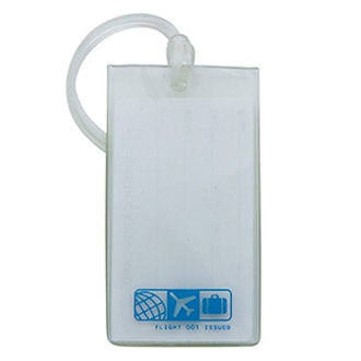 F1 Rubber Tag Clear