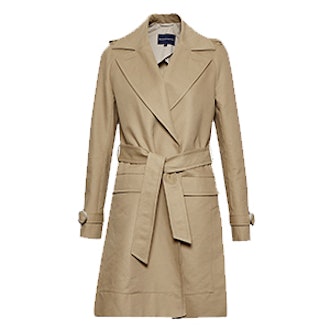 Lesley Cotton Belted Trench Coat