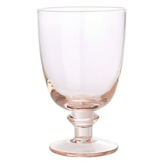 Lily Pink Wine Glass