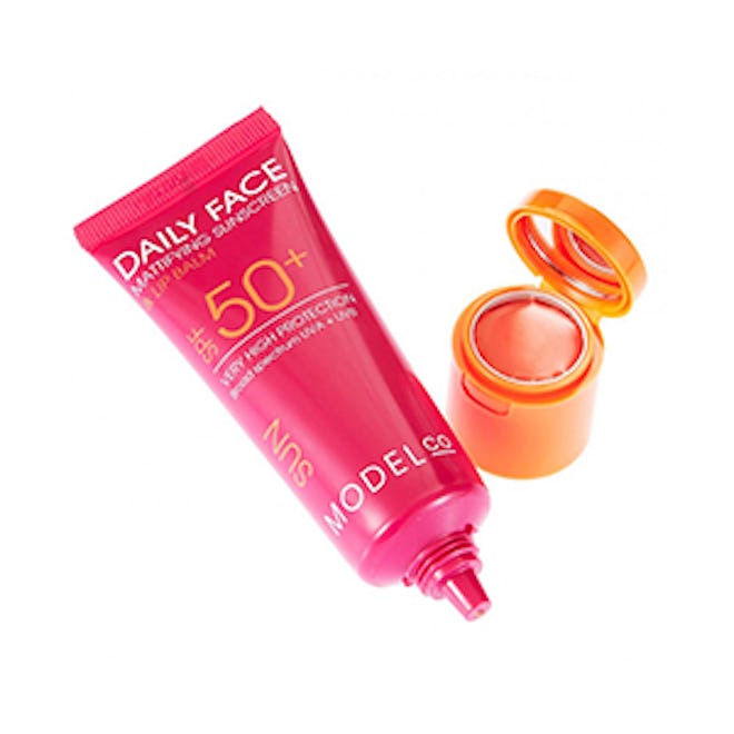 Daily Face Mattifying Sunscreen + Lip Balm SPF 50
