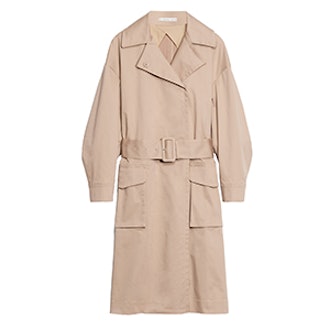 Voluminous Trench Coat