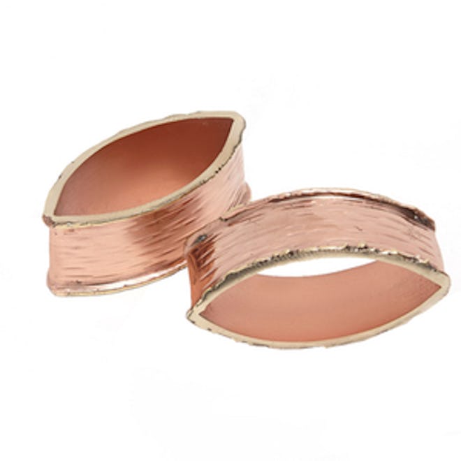 Pink Metallic Napkin Ring