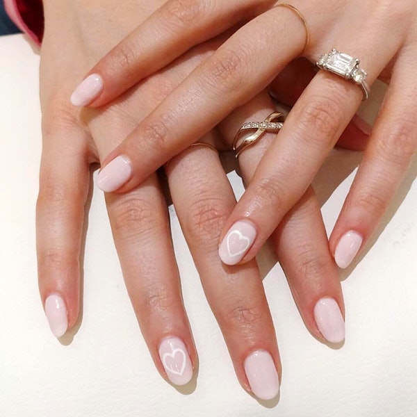 9. "2024 Wedding Nail Designs for Bridesmaids: Matching Manicures for Your Squad" - wide 6