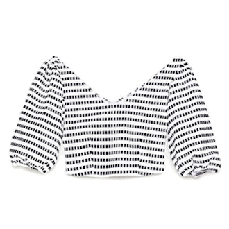 Two-Tone Crop Top
