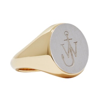 Gold-Plated And Silver-Tone Ring