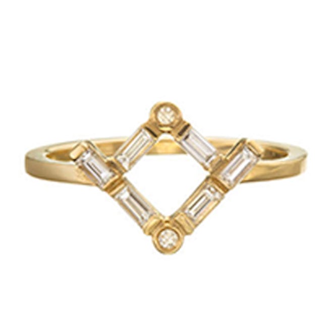 Deco Baguette Ring