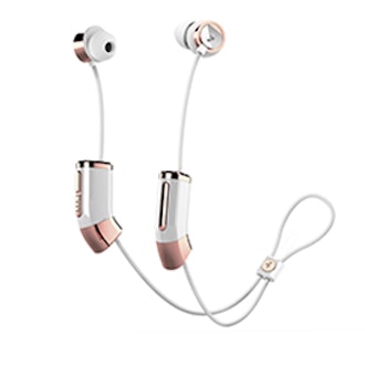 26: Wireless Sport Headphones White & Rose Gold