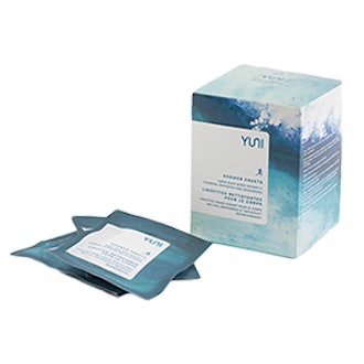 Shower Sheets, Box Of 12 Single Packet Body Wipes