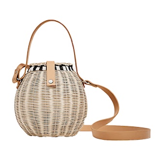 Raffia Bucket Bag