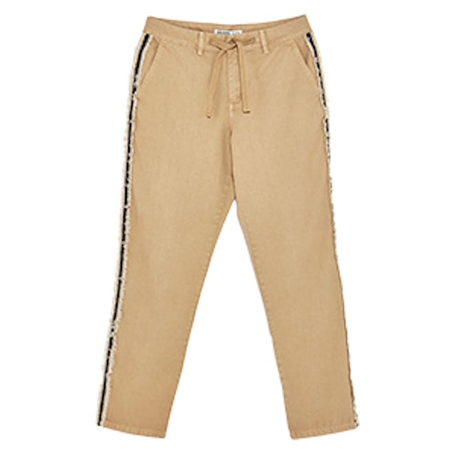 Trousers With Side Bands