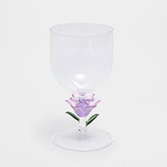 Tulip Base Wine Glass