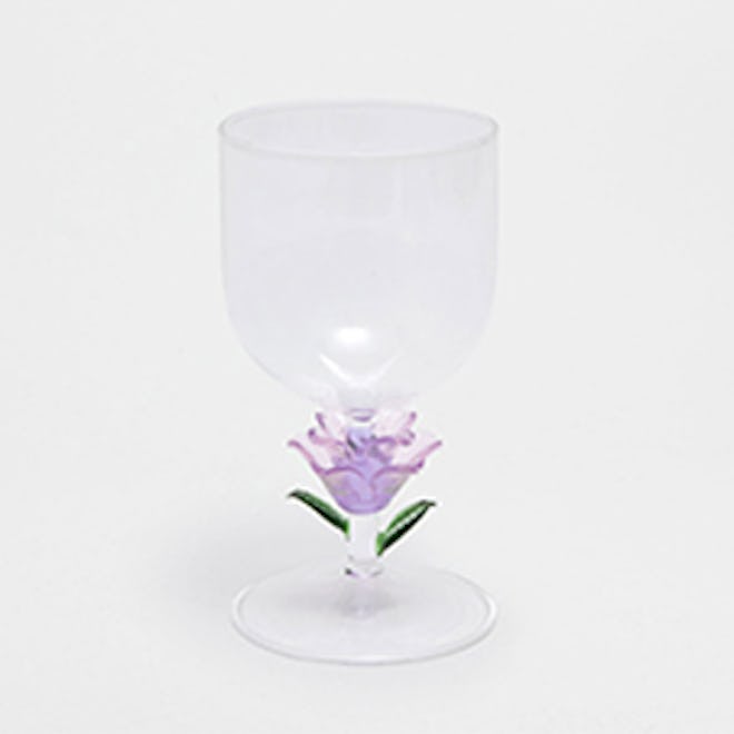 Tulip Base Wine Glass