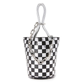Checkerboard Roxy Mini Bucket Bag