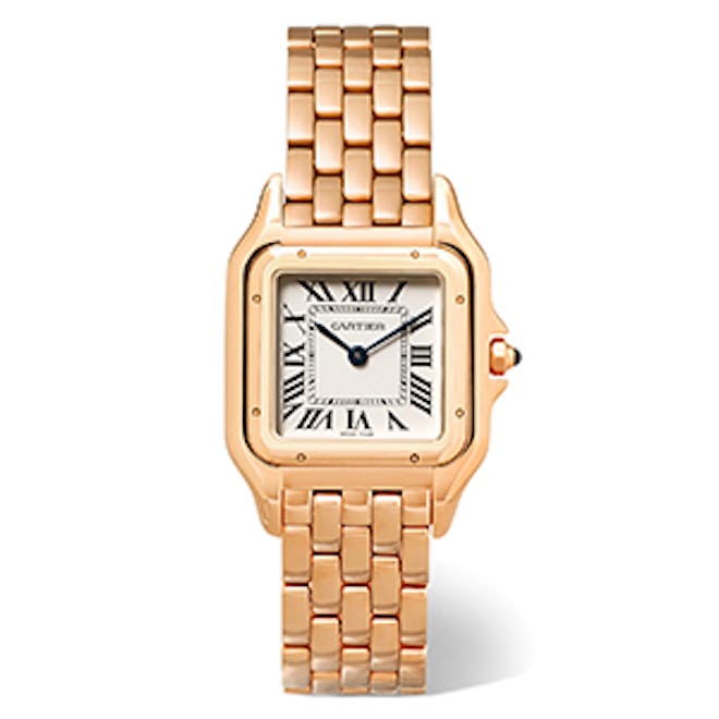 Panthère de Cartier Medium 18-karat Pink Gold Watch