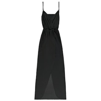 Pretty By Rory Surplice Dress in Black