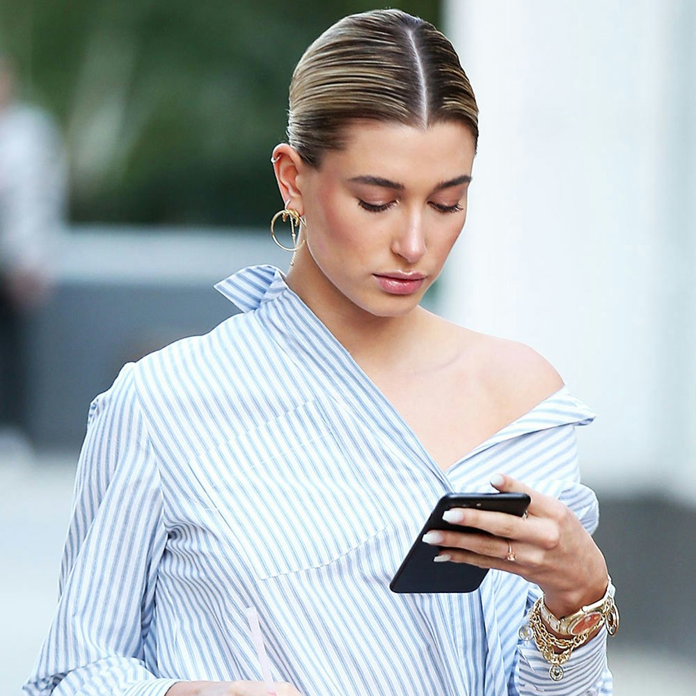 Hailey Baldwin Just Wore Fashions Trendiest Pieceand Its