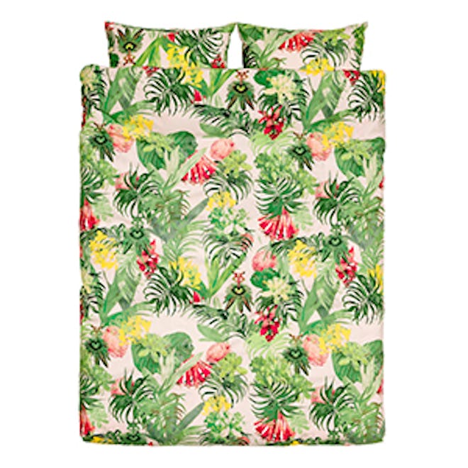 Floral-Print Duvet Cover Set