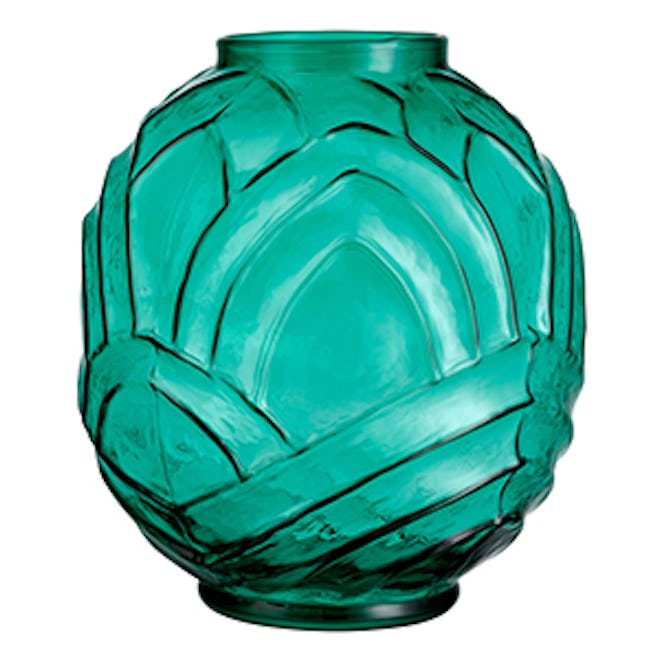 Textured Glass Vase