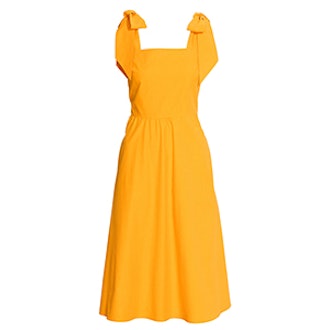 Lyocell-Blend Dress