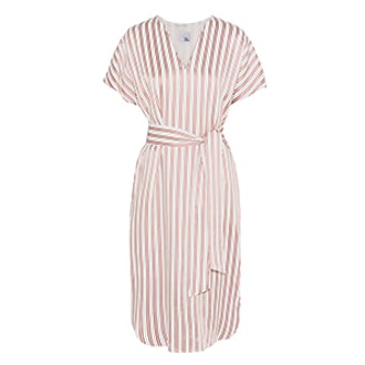 Striped Twill Dress