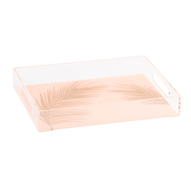 Acrylic Palm Leaf Tray