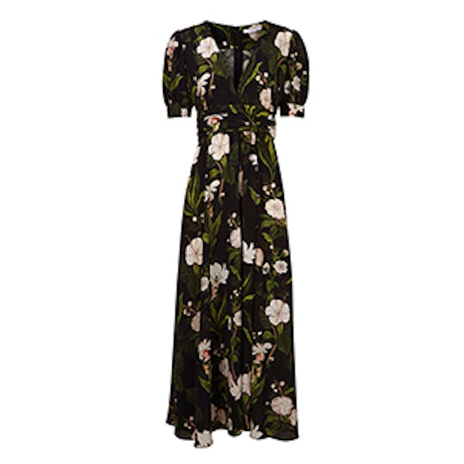 Floral Midi Tea Dress