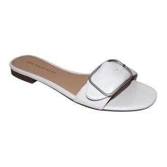 Emma Buckle Slide Sandals