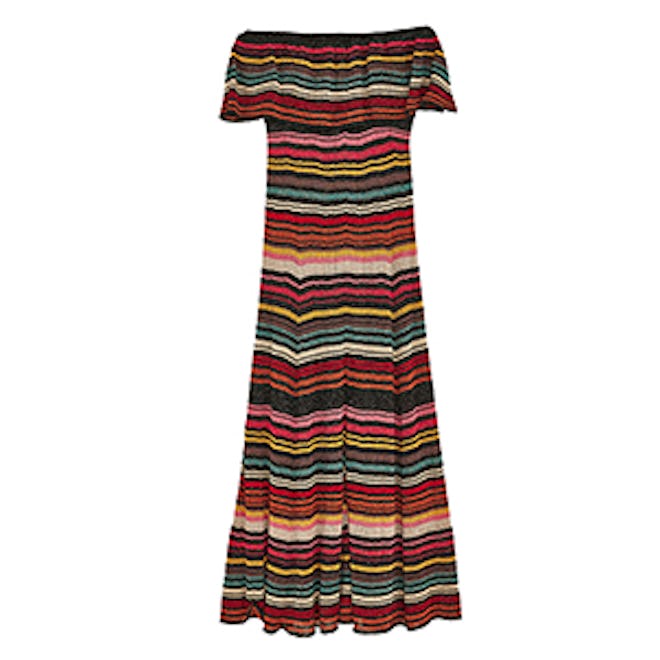 Multicolored Striped Dress