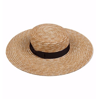 The Spencer Wide Brimmed Boater Hat