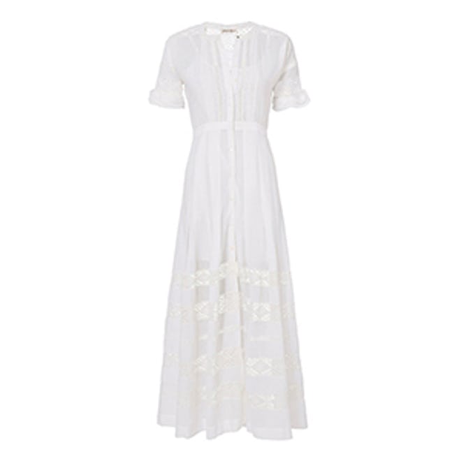 Edie Button-Down Maxi Dress