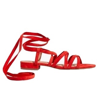 Madewell The Holly Ankle-Wrap Sandal