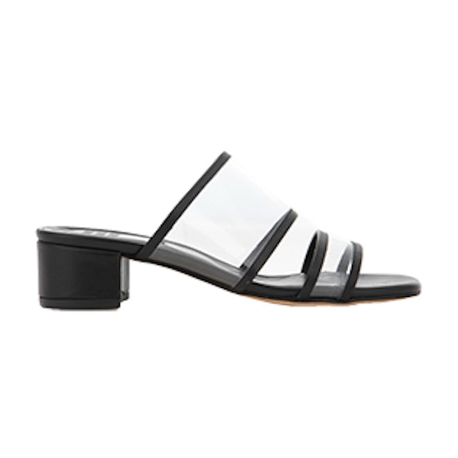 Martina Leather Slip-On Sandals