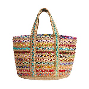 shiraleah pom pom tote