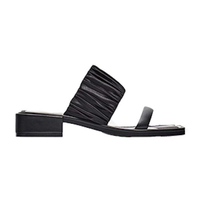 Flat Striped Sandals