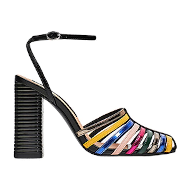 Multicoloured High Heel Sandals