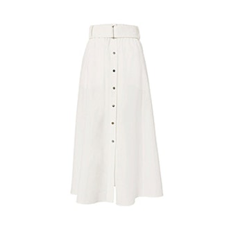 Divya Button-Front Skirt