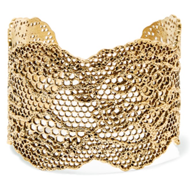 Lace Gold-Plated Cuff