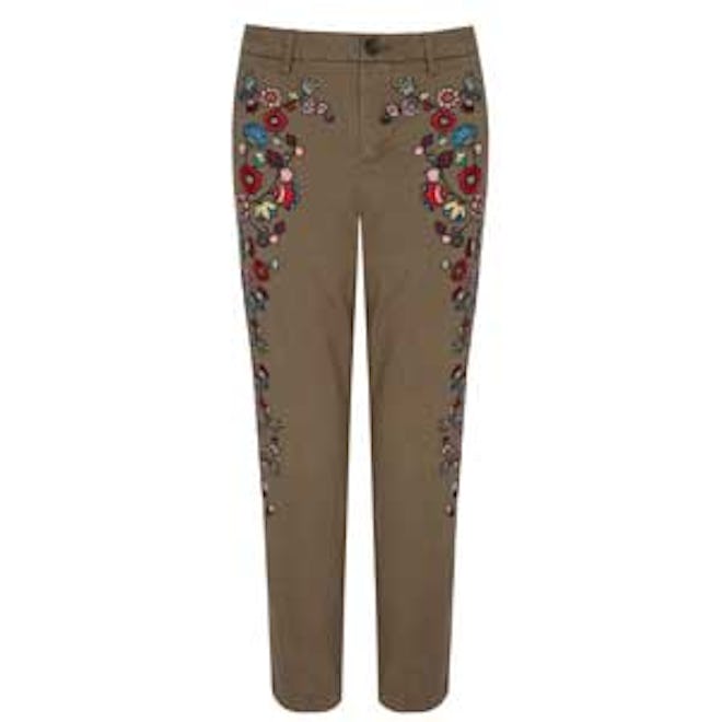 Florence Embroidered Chino
