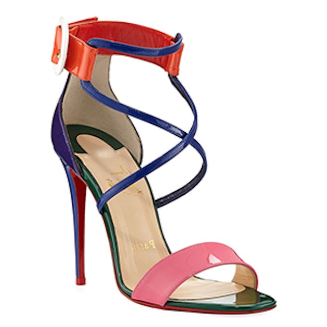 Choca Colorblock Red Sole Sandal