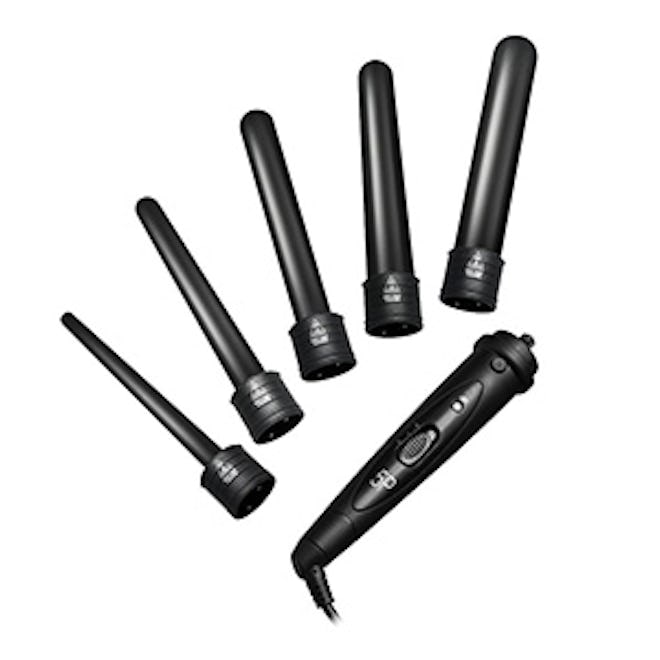 5-in-1 Curling Iron Set With Interchangeable Wand
